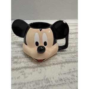 Vintage Disney Mickey Mouse Ceramic Coffee Mug